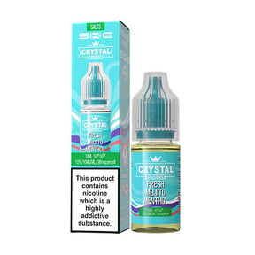 SKE - 10ML CRYSTAL ORIGINAL FRESH MENTHOL MOJITO NIC SALT E LIQUID - Super E-cig