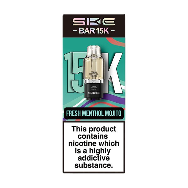 SKE BAR 15K PREFILLED POD - Super E - cig