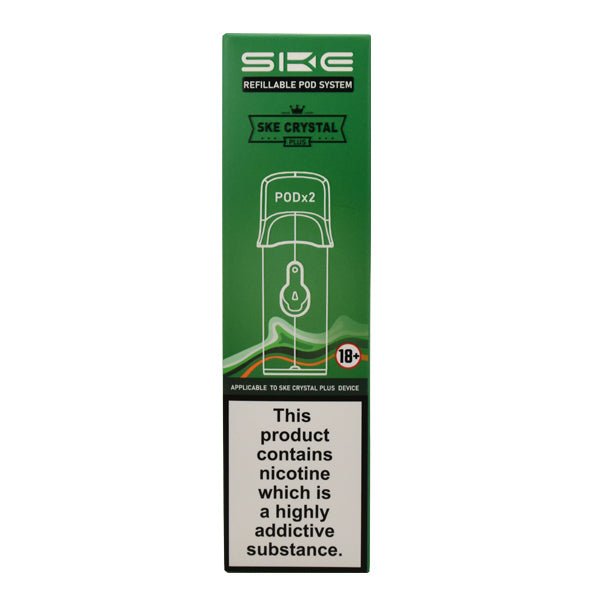 SKE CRYSTAL PLUS 2ML REFILLABLE POD 2 PACK| 5.99| Super E-cig SKE CRYSTAL PLUS 2ML REFILLABLE POD 2 PACK| 5.99| Super E-cig