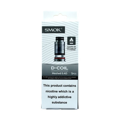 SMOK D - COILS 5 PACK - Super E - cig