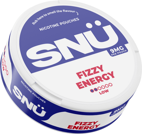 SNÜ NICOTINE POUCHES 20 PACK - FIZZY ENERGY