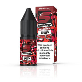STRAPPED RELOADED PROFESSOR PEP 10ML NIC SALT E - LIQUID - Super E - cig