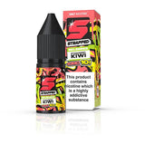 STRAPPED RELOADED STRAWBERRY KIWI 10ML NIC SALT E - LIQUID - Super E - cig