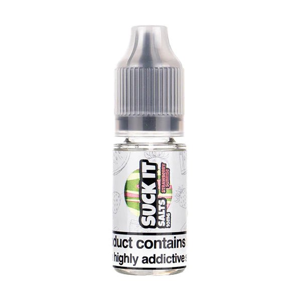 SUCK IT - 10ML STRAWBERRY SUNRISE NIC SALT E LIQUID - Super E-cig