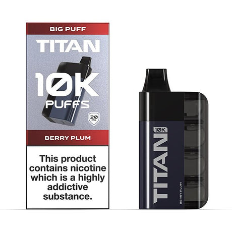 TITAN 10000 PUFF DISPOSABLE VAPE - Super E - cig