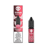 TITAN STRAWBERRY RASPBERRY CHERRY 10ML NIC SALT E - LIQUID - Super E - cig