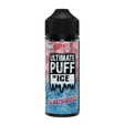 ULTIMATE PUFF - 100ML ON ICE RASPBERRY 0MG SHORTFILL E LIQUID - Super E-cig