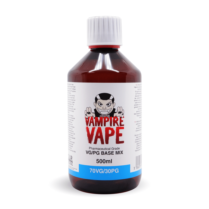VAMPIRE VAPE 500ML BASE MIX 70/30 (VG/PG)| 7.00| Next Day Delivery Super E-cig VAMPIRE VAPE 500ML BASE MIX 70/30 (VG/PG)| 7.00| Next Day Delivery Super E-cig