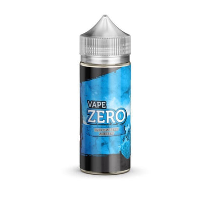 VAPE ZERO - 100ML BLUE RASPBERRY SHERBERT 0MG SHORTFILL E LIQUID - Super E-cig