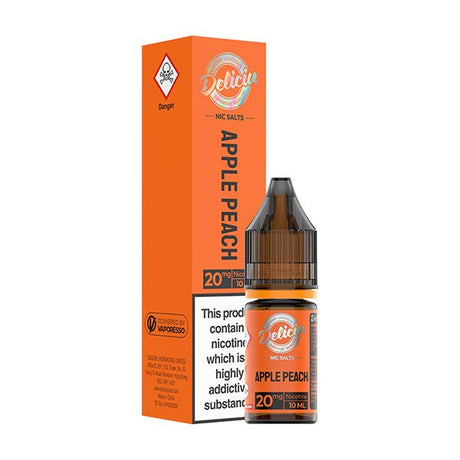 VAPORESSO DELICIU APPLE PEACH 10ML NIC SALT E - LIQUID - Super E - cig