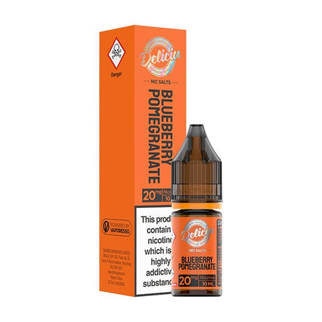 VAPORESSO DELICIU BLUEBERRY POMEGRANATE 10ML NIC SALT E - LIQUID - Super E - cig