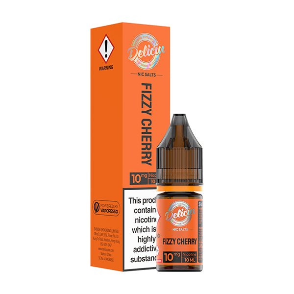 VAPORESSO DELICIU FIZZY CHERRY 10ML NIC SALT E - LIQUID - Super E - cig