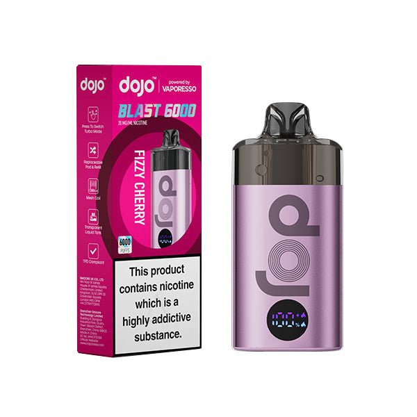 VAPORESSO DOJO BLAST 6000 DISPOSABLE VAPE - Super E - cig