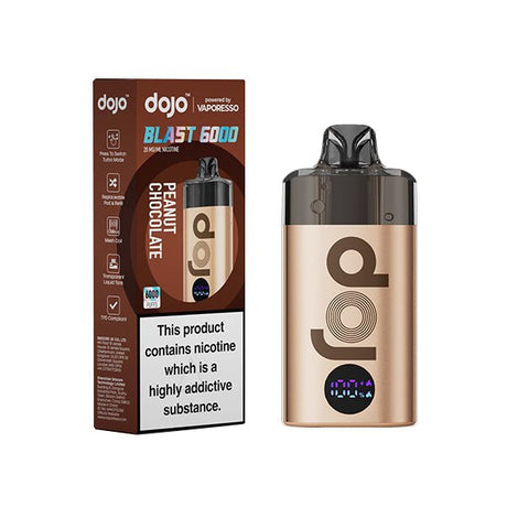 VAPORESSO DOJO BLAST 6000 DISPOSABLE VAPE - Super E - cig