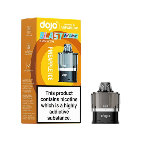 VAPORESSO DOJO BLAST 6000 PRE FILLED POD - Super E - cig