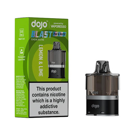 VAPORESSO DOJO BLAST 6000 PRE FILLED POD - Super E - cig