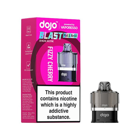 VAPORESSO DOJO BLAST 6000 PRE FILLED POD - Super E - cig