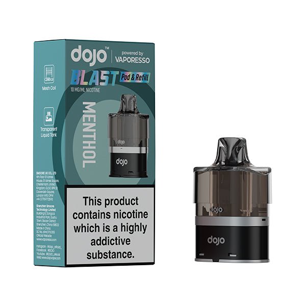 VAPORESSO DOJO BLAST 6000 PRE FILLED POD - Super E - cig