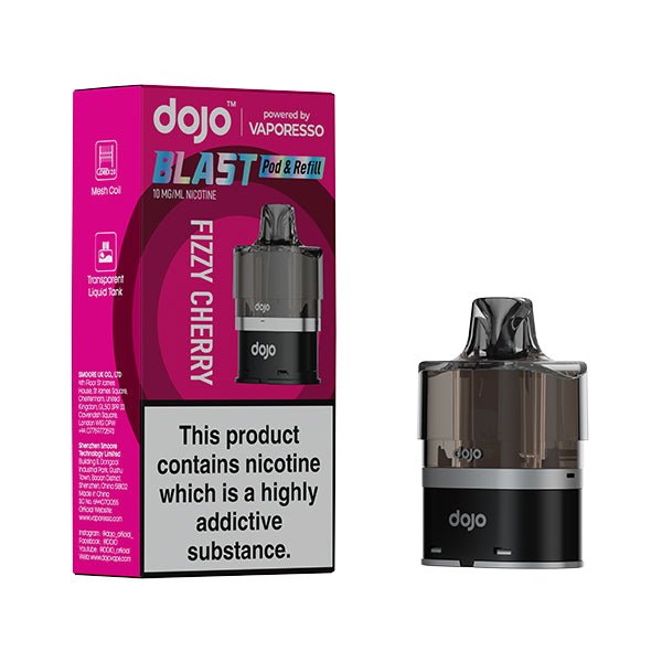 VAPORESSO DOJO BLAST 6000 PRE FILLED POD - Super E - cig