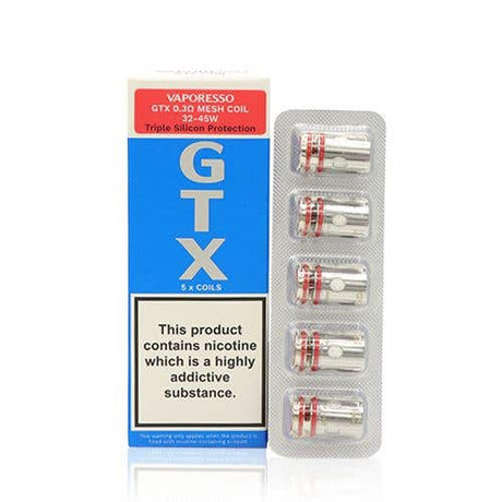 VAPORESSO GTX MESH COILS 5 PACK - Super E - cig