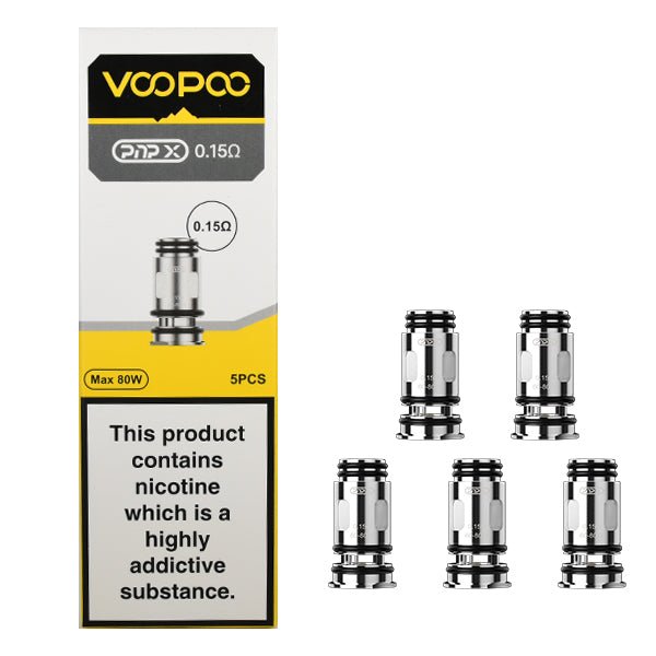 VOOPOO - PNP X REPLACEMENT COIL 5 PACK - Super E-cig