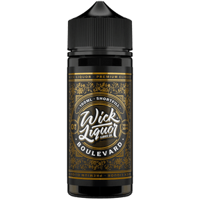 WICK LIQUOR - 100ML BOULAVARD 0MG SHORTFILL E LIQUID - Super E-cig