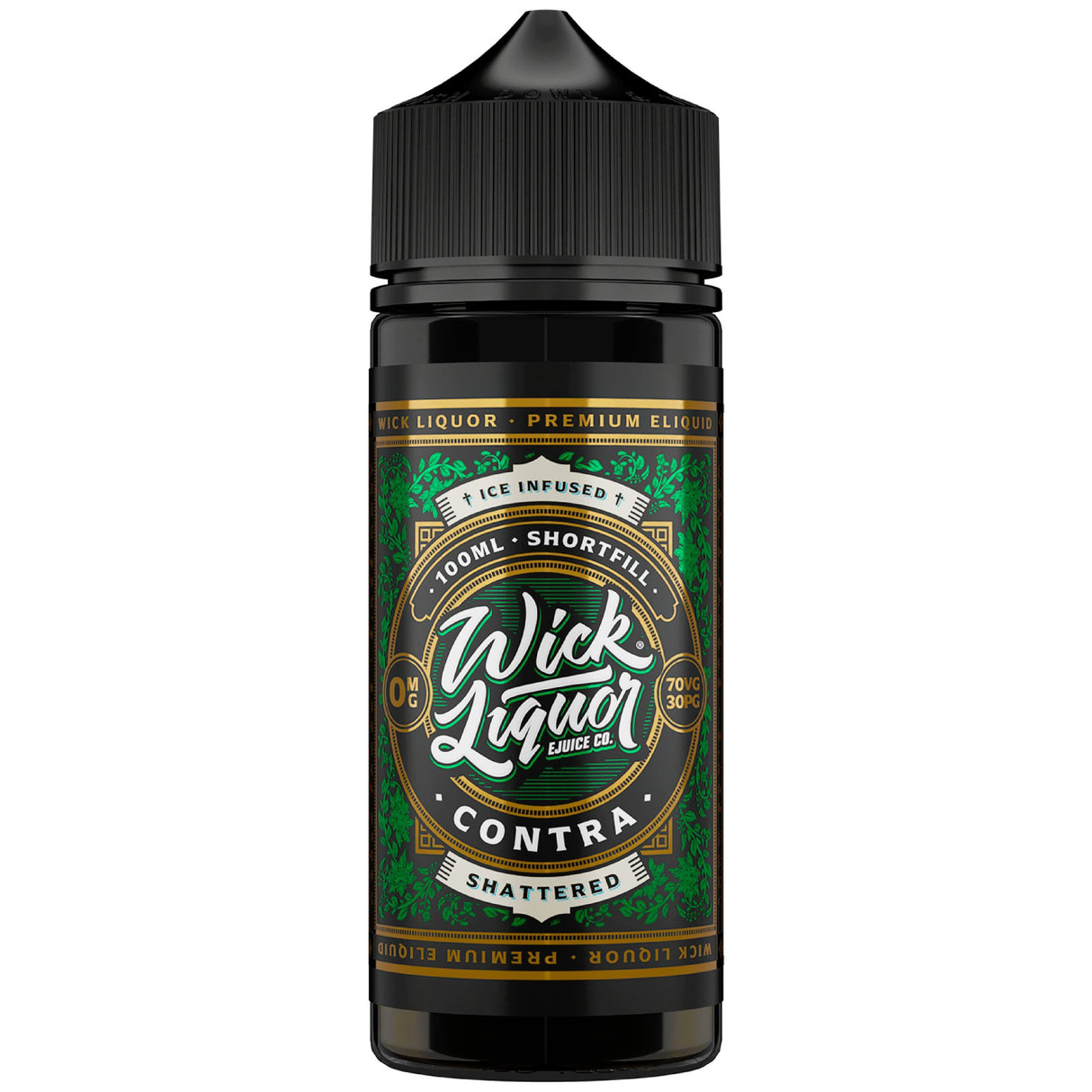 WICK LIQUOR CONTRA SHATTERED 100ML SHORTFILL E - LIQUID - Super E - cig