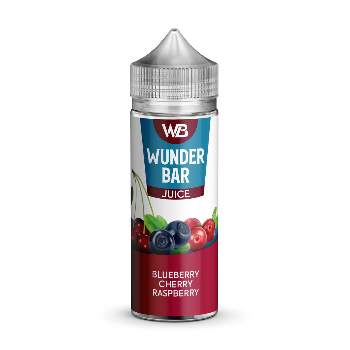 WUNDERBAR BLUEBERRY CHERRY CRANBERRY 100ML SHORTFILL E - LIQUID - Super E - cig