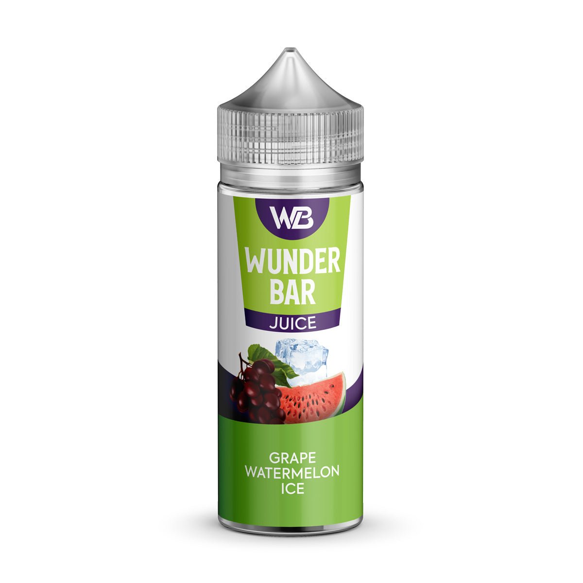 WUNDERBAR GRAPE WATERMELON ICE 100ML SHORTFILL E - LIQUID - Super E - cig